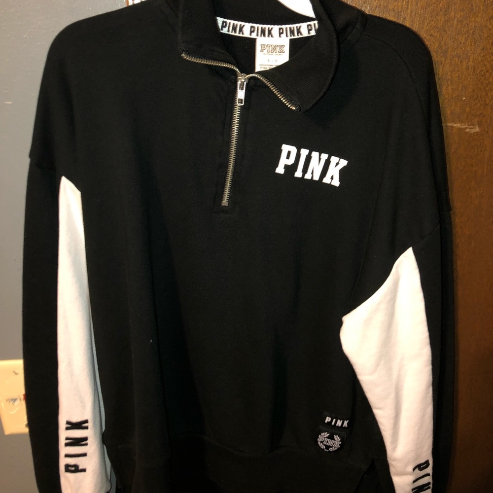 Black PINK Quarter Zip
